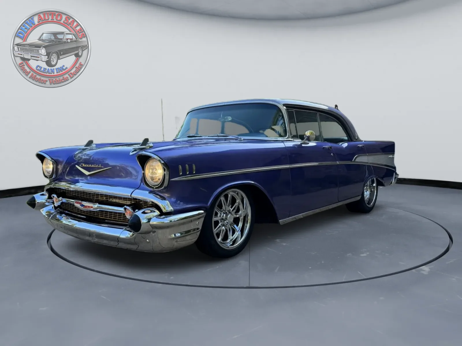 350-Powered 1957 Chevrolet Bel Air 4-Door Hardtop